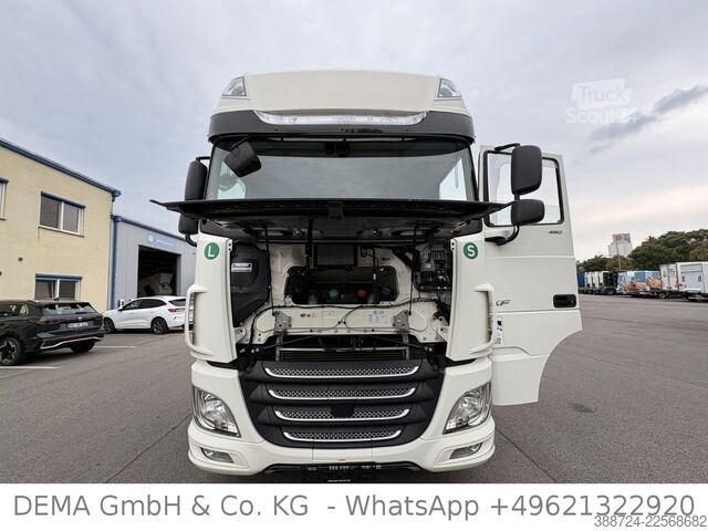 Стандартен влекач DAF XF480FT*E6d*Superspacecab*Retarder*Standklim*TÜV