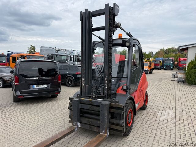 Frontstapler LINDE H50 T-02 EVO/Kabine/hydraulischer Seitenschieber