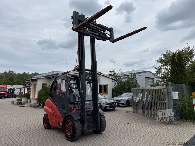 Frontstapler LINDE H50 T-02 EVO/Kabine/hydraulischer Seitenschieber