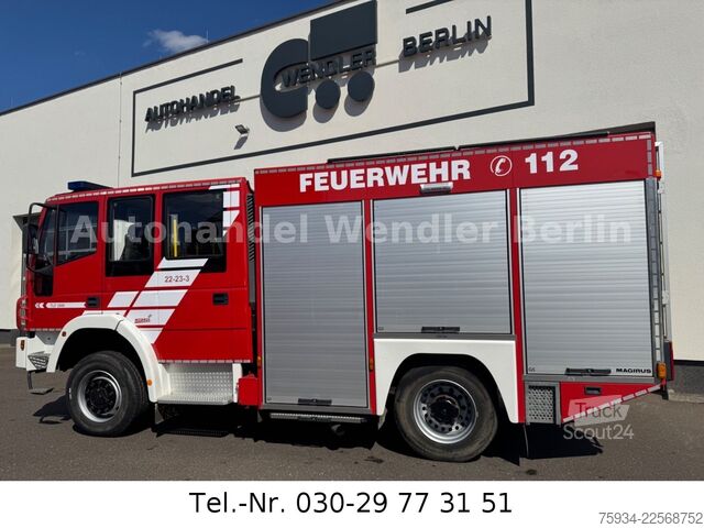 Autre IVECO FF135E 4x4 TLF 16/25 Tank 2400L Singleräder