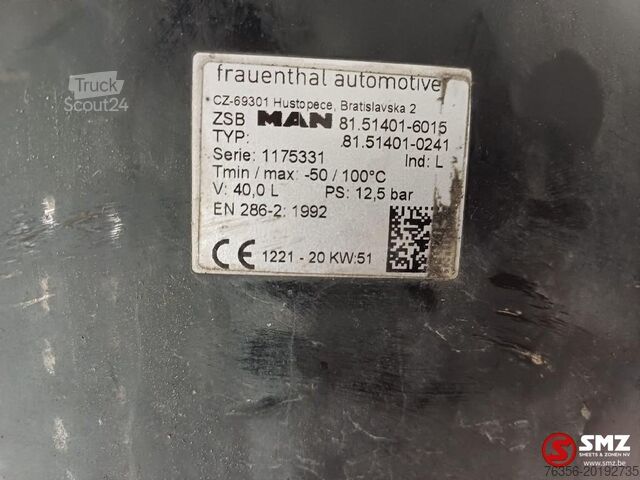 Vzduchová nádoba Man Occ luchtketel 40L 12.5Bar MAN