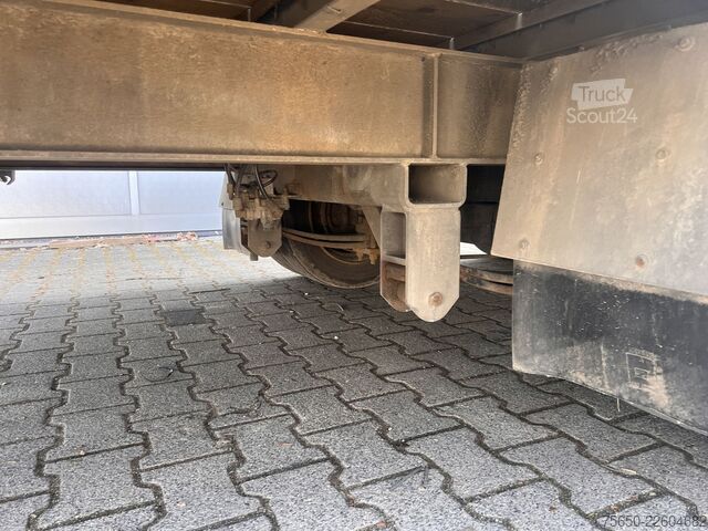 Alçak şasi römork Humbaur HBTZ 136224 TA-BS  13,6 t Tandemtieflader