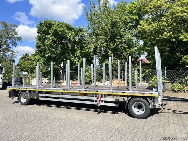 Åben trailer Möslein T 2 Plato 8,6m  2 Achs Jumbo- Plato- Anhänger