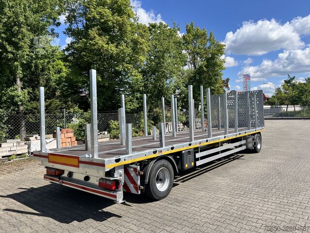 Åben trailer Möslein T 2 Plato 8,6m  2 Achs Jumbo- Plato- Anhänger