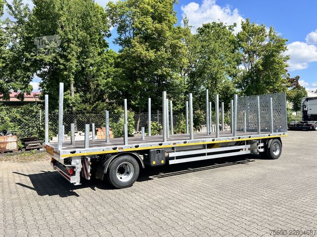 Åben trailer Möslein T 2 Plato 8,6m  2 Achs Jumbo- Plato- Anhänger