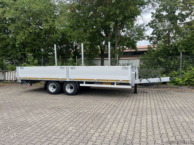 Открытый прицеп Möslein THT 14,4 G 7,2  14,4 t Tandem- Pritschenanhänger- Tieflader