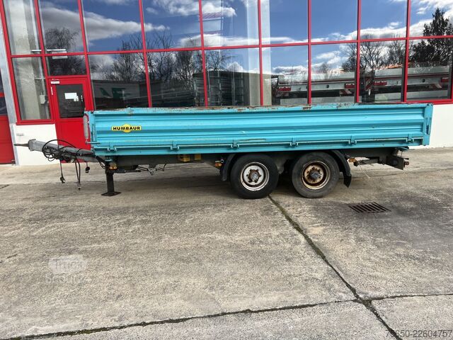 Kippanhänger Humbaur HTK 10 50 24  Tandem Kipper- Tieflader