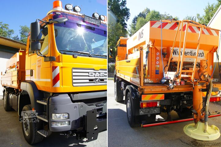 Kipper LKW MAN TGA 18.310 BL 4x4/MEILLER/Winterdienst