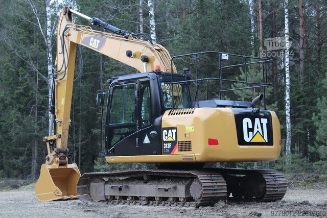Paletli ekskavatör Caterpillar 313 FLGC