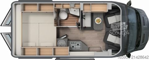 Lakóautó Sunlight A CLIFF 590 4x4 Greentrek et 1 - AHK !