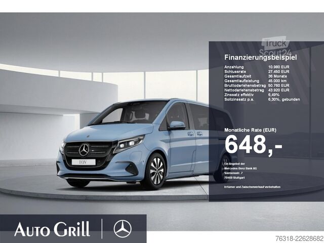 Minibus Mercedes-Benz EQV 300 Lang 7Sitzer Distr Multibeam ServiceFrei