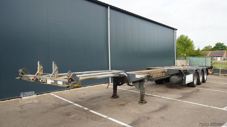 Transportul de containere D-tec 3 AXLE MULTI CONTAINER TRANSPORT TRAILER EXTEND...