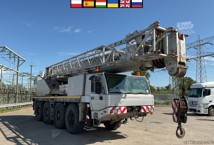 Macara rutier-terestru Faun ATF65G-4 all terrain crane / 65 t cap.