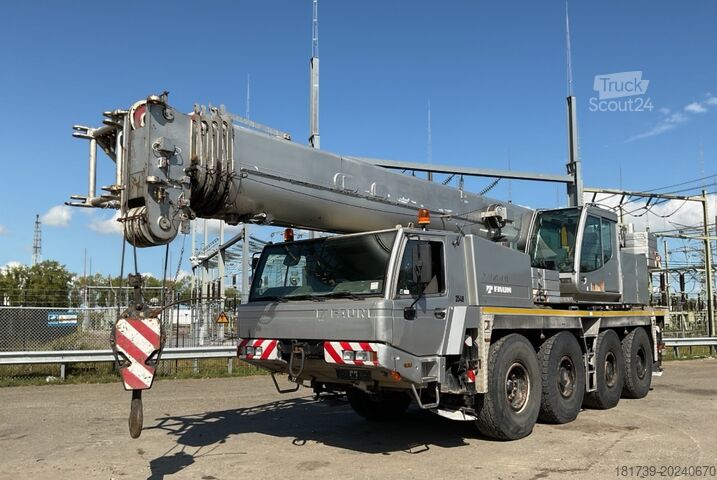 Kelio-visureigis kranas Faun ATF65G-4 all terrain crane / 65 t cap.