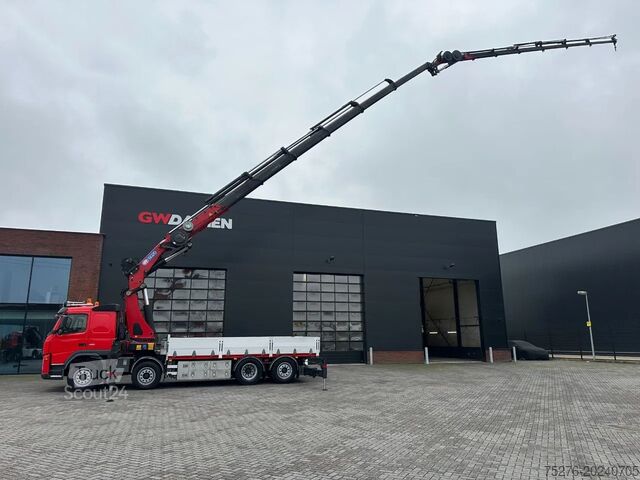 Kranbil Volvo FM 460 8x2 HMF 6020 + Fly Jib, Winch