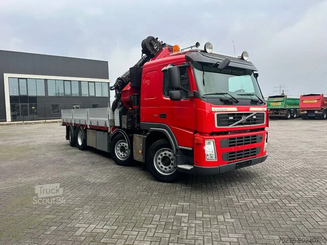 Kranbil Volvo FM 460 8x2 HMF 6020 + Fly Jib, Winch