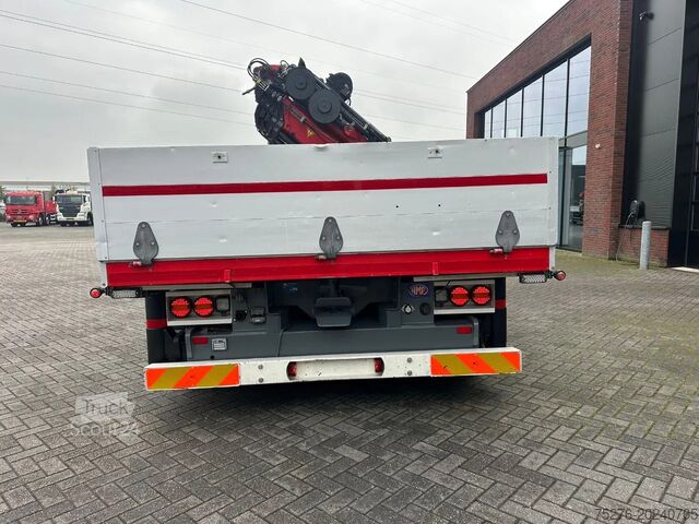 Kranbil Volvo FM 460 8x2 HMF 6020 + Fly Jib, Winch