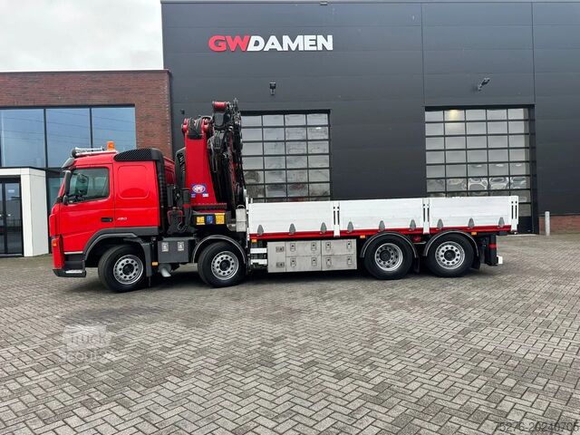 Kranbil Volvo FM 460 8x2 HMF 6020 + Fly Jib, Winch
