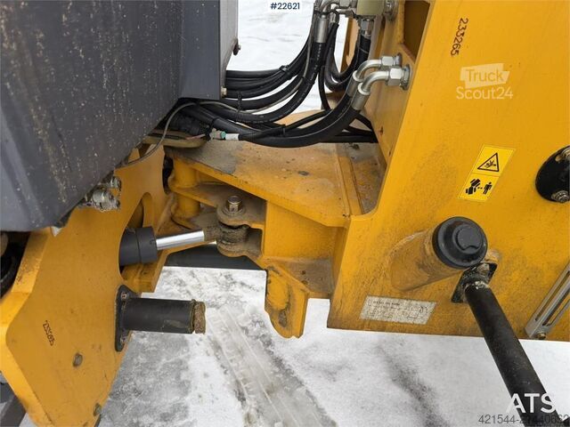 Yükleyici Günter Grossmann Ladowarka GG2500T telehandler with a bucket and l