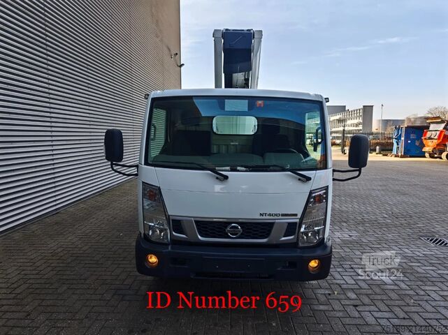 Plate-forme de levage Nissan Cabstar 35.12 NT400 Ruthmann TB270.2