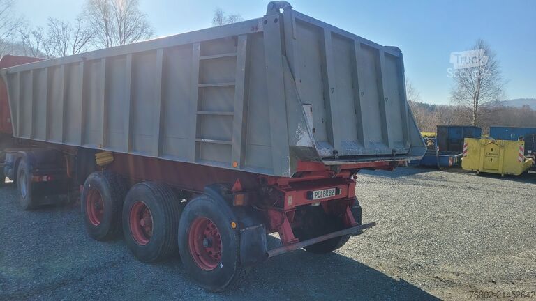 Walkingfloor Ackermann / Benalu Alu Mulde BPW 24 m³ Trommelbremse blattg
