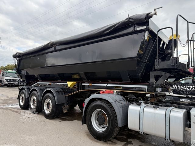 Kippers oplegger MEIERLING MSK24/26m3/Kippmulde/Stahl-Alu/Liftachse/TÜVSP