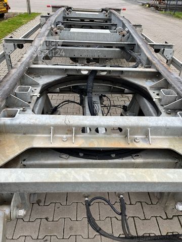 Odvozna prikolica WEB-TRAILER ARA 18 Wechsel-Schlitten Container Abroller zink
