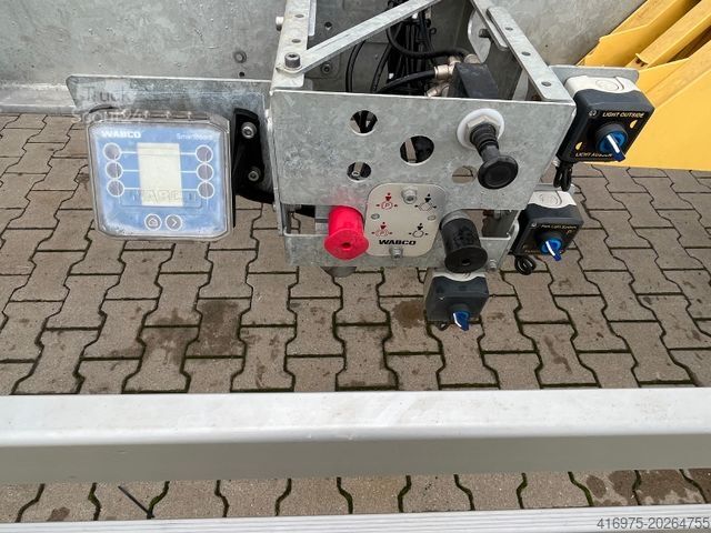 Odvozna prikolica WEB-TRAILER ARA 18 Wechsel-Schlitten Container Abroller zink