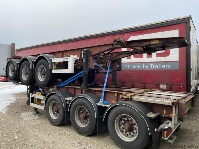 Container transport Van Hool 3B0049 20FT Chassis / BPW Axles  / Discbrakes