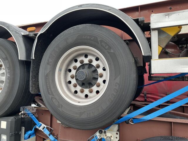 Container transport Van Hool 3B0049 20FT Chassis / BPW Axles  / Discbrakes