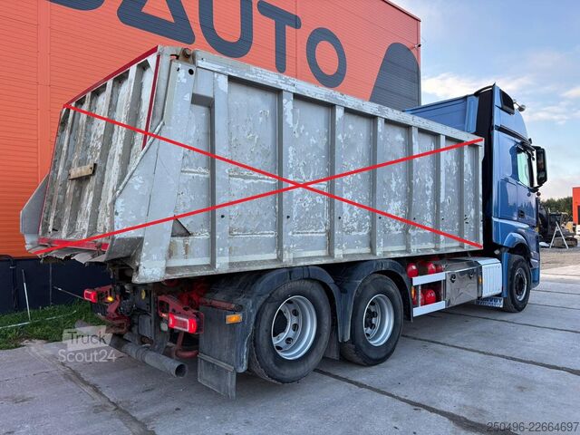 Кабіна шасі Mercedes-Benz Actros 2653 6x2 FOR SALE AS CHASSIS !