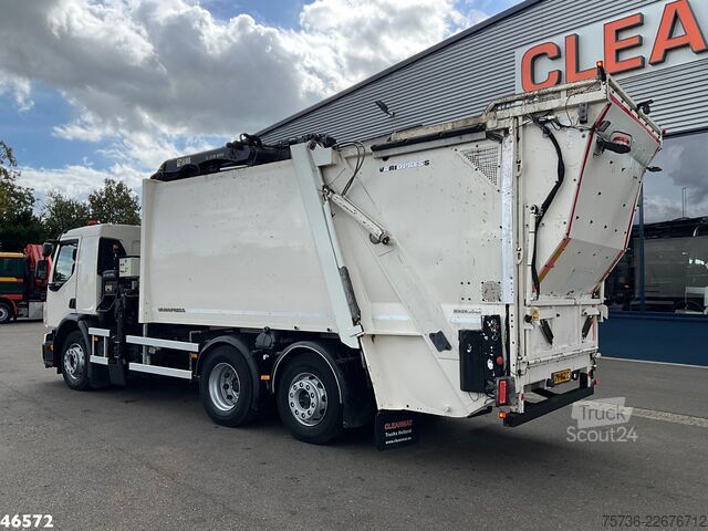 Автомобиль для сбора мусора Volvo FE 280 Euro 6 Hiab 21 Tonmeter laadkraan