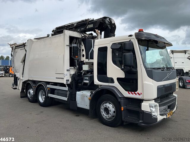 Автомобиль для сбора мусора Volvo FE 280 Euro 6 Hiab 21 Tonmeter laadkraan