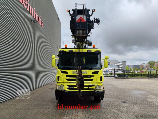Camion-grue Liebherr LTF 1045-4.1 Scania P410 8x4 Euro 6 German Truck!