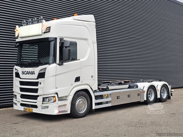 Systém ramene s hákem Scania R580 V8 6x2 / HOOKLIFT / HAAKARM / ABROLKIPPER
