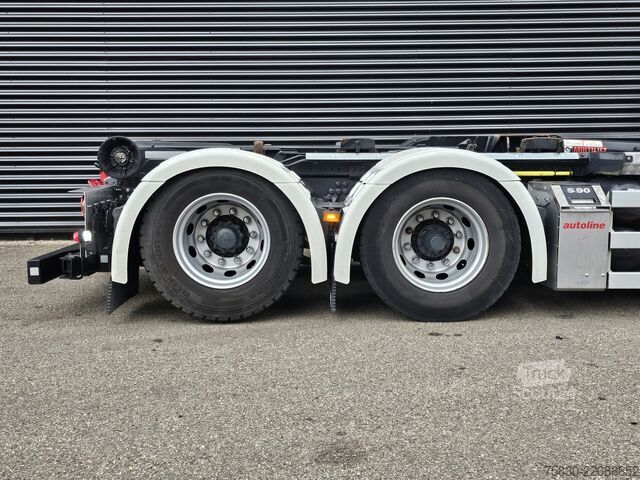 Sistem ročice s kavljem Scania R580 V8 6x2 / HOOKLIFT / HAAKARM / ABROLKIPPER