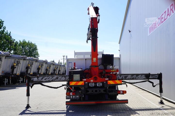 Plošina s jeřábem Mercedes-Benz Arocs 2536 6×2 / 200 tho. km/ Fassi F195