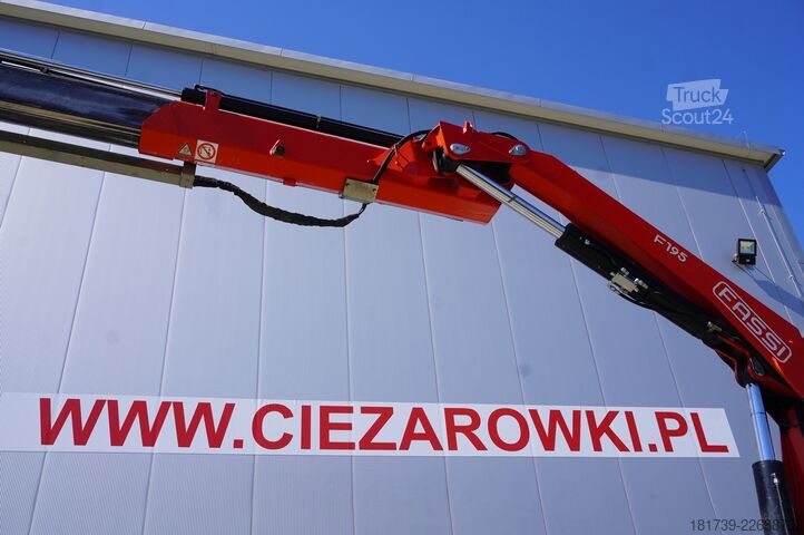 Plošina s jeřábem Mercedes-Benz Arocs 2536 6×2 / 200 tho. km/ Fassi F195