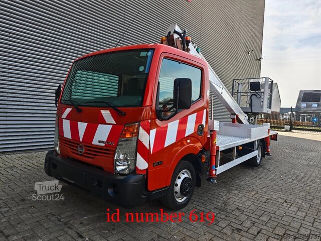 Plate-forme de levage Nissan Cabstar 35.12 Multitel 160 ALU/DS