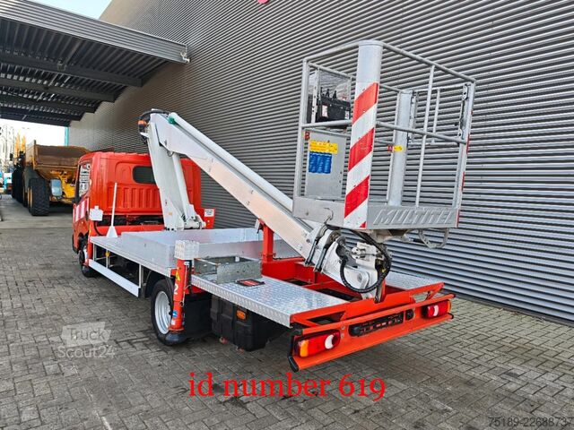 Plate-forme de levage Nissan Cabstar 35.12 Multitel 160 ALU/DS