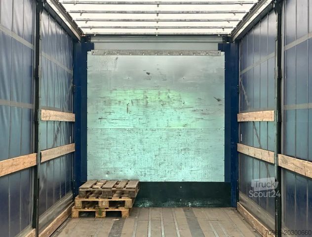 Avoin puoliperävaunu pressulla  System Trailer LPRS9 CITY TRAILER TAIL LIFT NEW