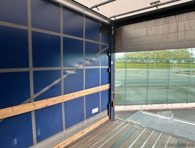 Avoin puoliperävaunu pressulla  System Trailer LPRS9 CITY TRAILER TAIL LIFT NEW