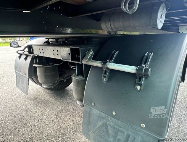 Avoin puoliperävaunu pressulla  System Trailer LPRS9 CITY TRAILER TAIL LIFT NEW