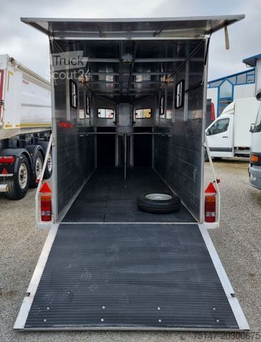 Pferdeanhänger  2,5 to Tandem-Anhänger für 2 Pferde & Kutsche