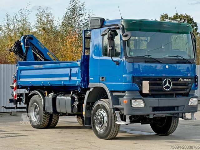 Саміоскид MERCEDES-BENZ ACTROS 1841 * PK 10501 + FUNK * TOP * 4x4