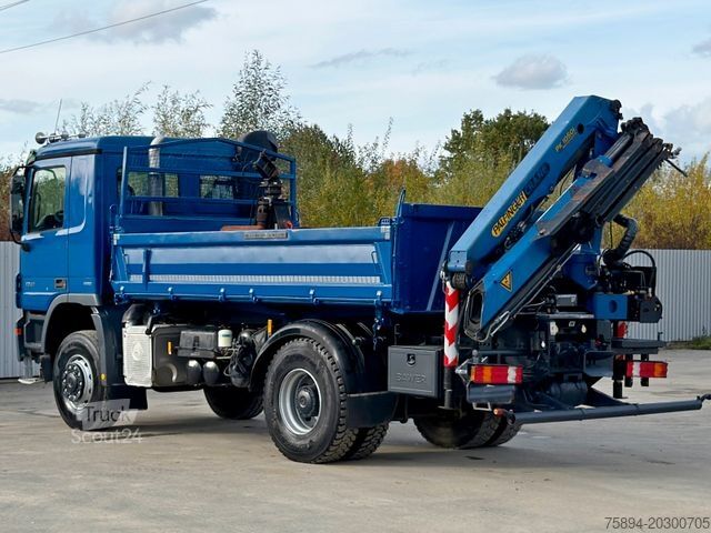 Саміоскид MERCEDES-BENZ ACTROS 1841 * PK 10501 + FUNK * TOP * 4x4