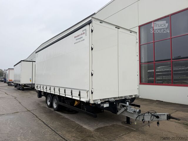 Open aanhangwagen met zeil Möslein TPS 105 D-L  Planenanhänger Ladebordwand + DurchladbarWenig Benutzt