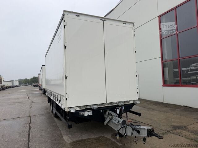 Open aanhangwagen met zeil Möslein TPS 105 D-L  Planenanhänger Ladebordwand + DurchladbarWenig Benutzt