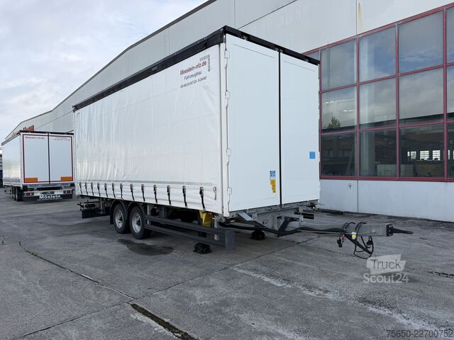 Відкритий причіп з тентом Möslein TPW 105 D  Tandem- Planenanhänger