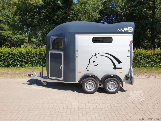 Remorque à chevaux Cheval Liberté schön praktischGold 3 Sattelkammer Pullman Fahrwerk 100kmh